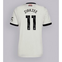 Manchester United Joshua Zirkzee #11 Tredjetrøje 2024-25 Kortærmet